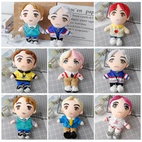 1pcs stuffed toys soft magic shop doll pillow bangtan boys v jin for fans gifts car home decoration