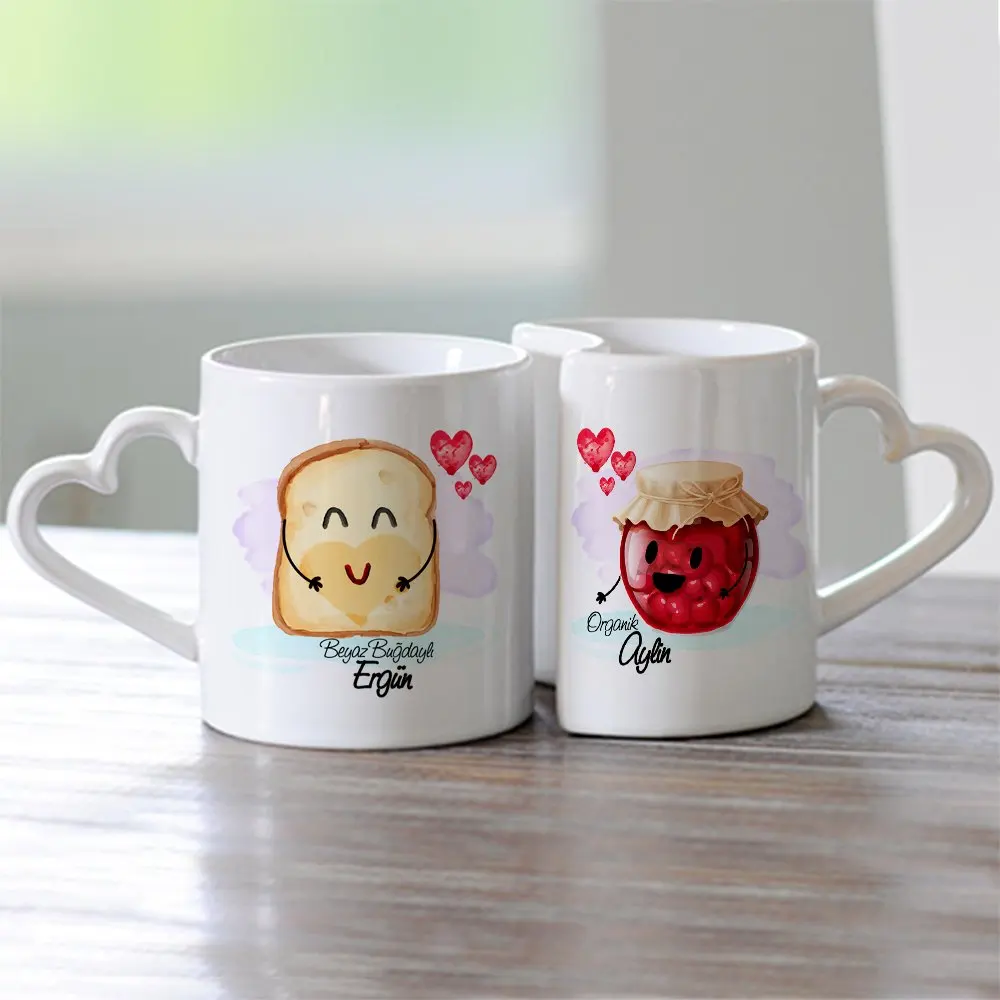 

Персонализированный двойной джем, хлеб, Dear Cup-1
