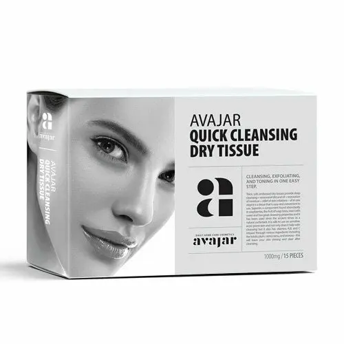 Quick cleansing dry tissue - Сухие салфетки для демакияжа и умывания 1 уп (15 шт) | Красота