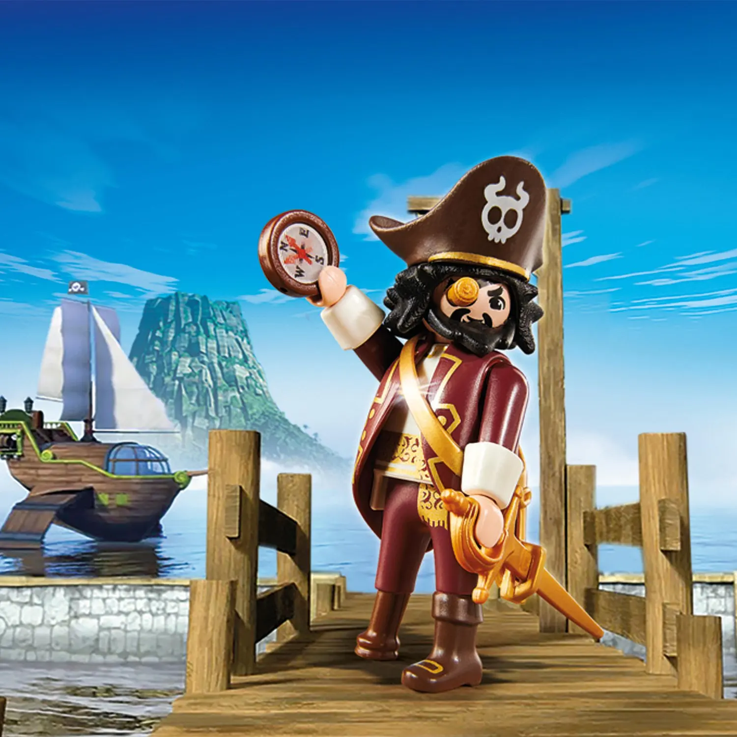 Супер набор Playmobil Акулья борода|Блочные конструкторы| |