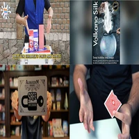 volkano silk by agustin viglione milk box by marcos cruz ripped travel by craziest safe by chris congreave magic tricks