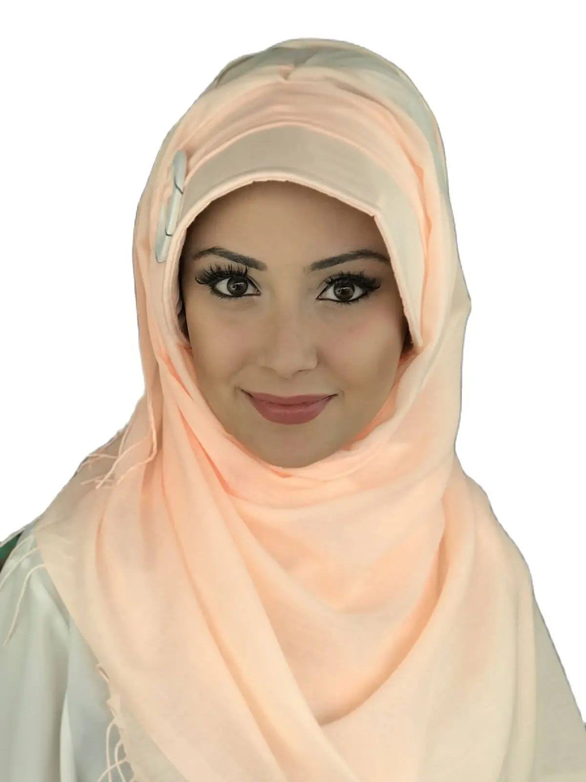 

Islamic Fashion Muslim Hijab Lady Hijab 2021 Trend Single Size Bathing Cap Beret Ready Shawl Scarf Buckle Hat Neon Orange Hat shawl