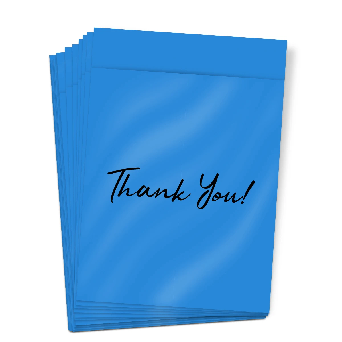 50 шт. голубые пластиковые пакеты для почтовых отправлений | Дом и сад