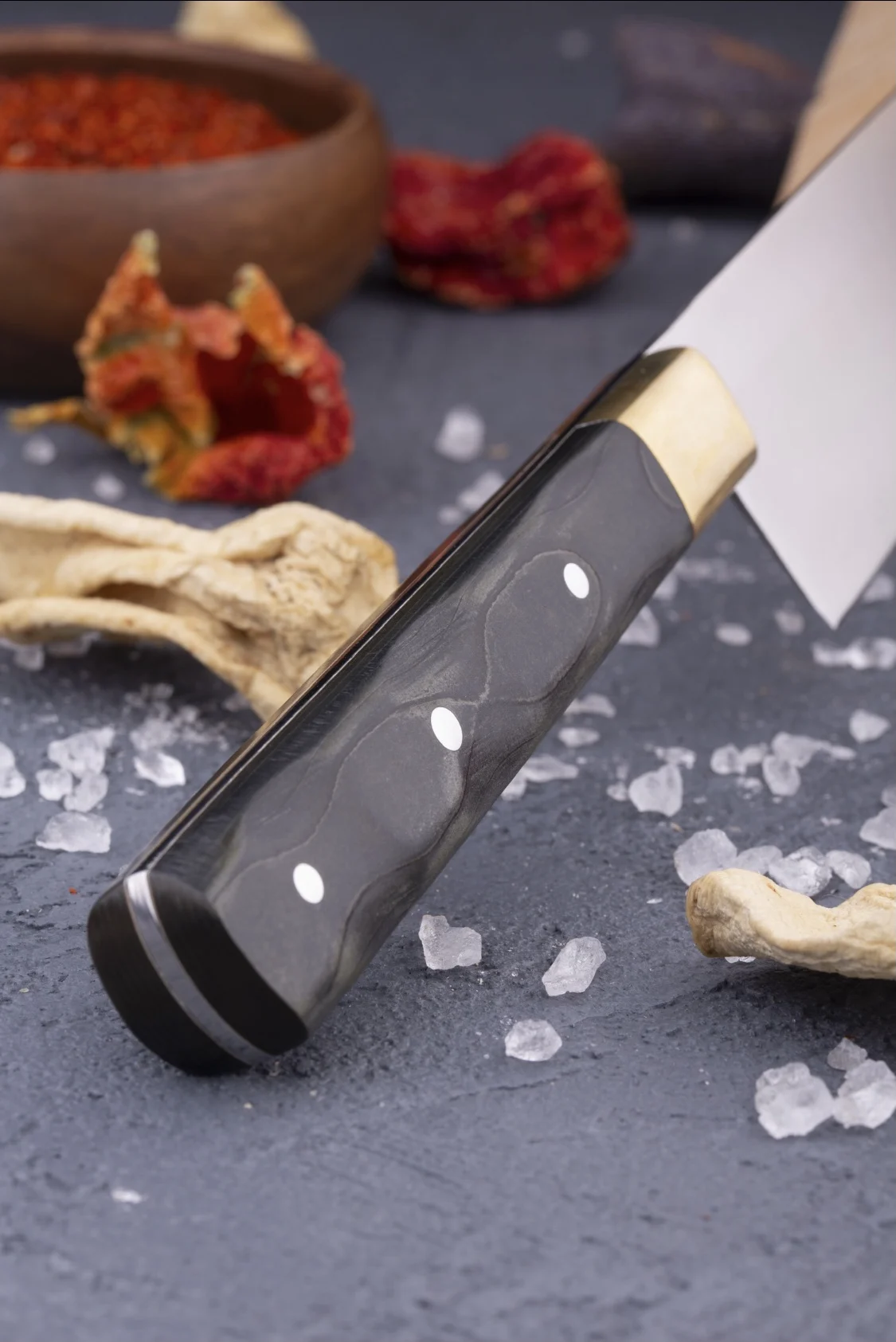 100% Handmade Chef Meat Knife - Made in Turkiye Surmene