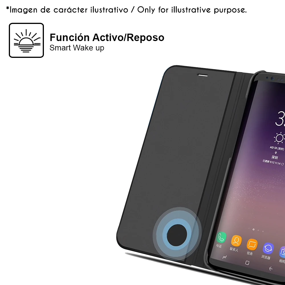 Чехол книжка с зеркальным эффектом и подставкой для смартфона Samsung Galaxy Note 20 (5G) 6 7