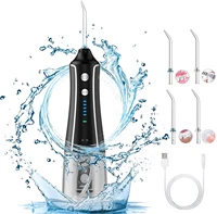 cordless water flosser 320ml portable and rechargeable water flosser for teeth braces professional dental oral irrigator