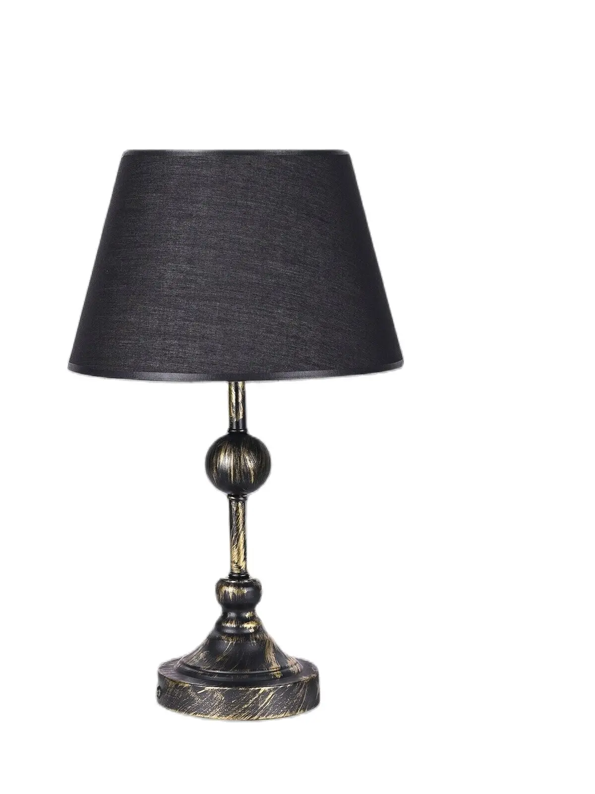 

Hmydesign Rester Lampshade Tumbled Black Vintage Style Lampshade Decorative Gift Bedroom Living Room Desktop Lamp