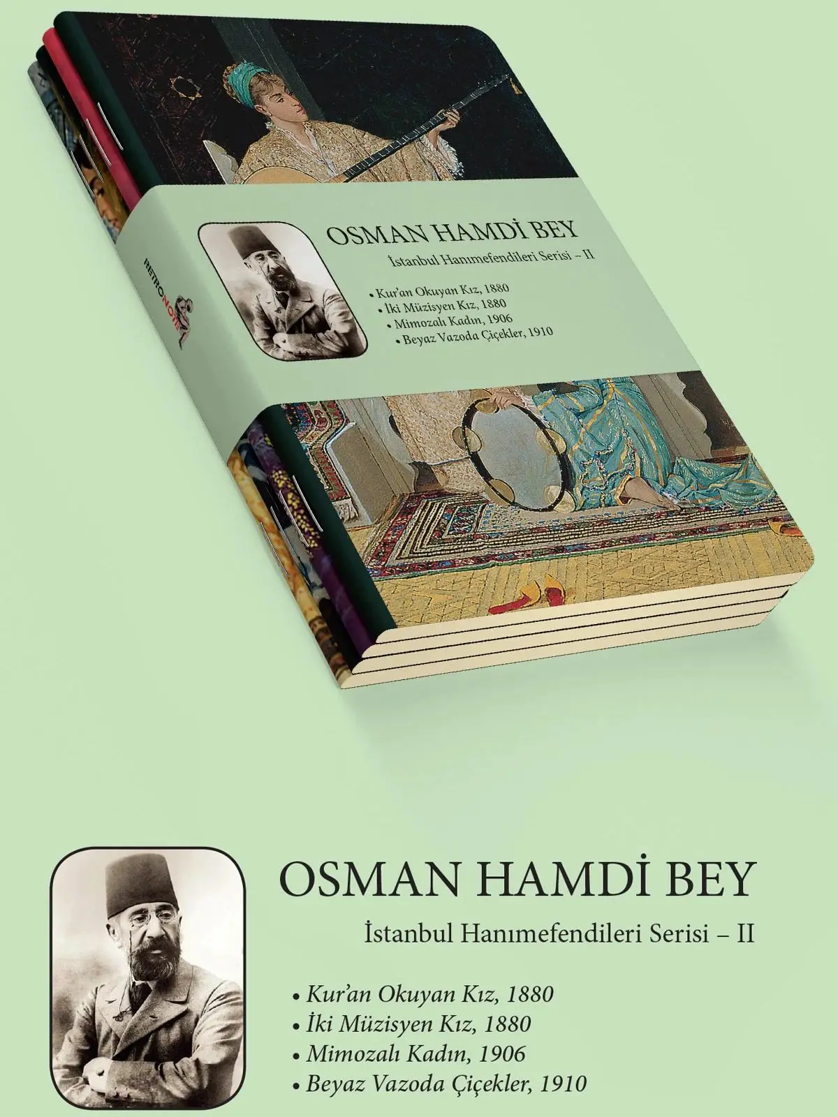 

Набор из 4 блокнотов Osman Hamdi Bey для женщин, вкладыши в стиле амбул, 64 страницы, Гибкая Обложка желтого кремового цвета, 14 х21 см