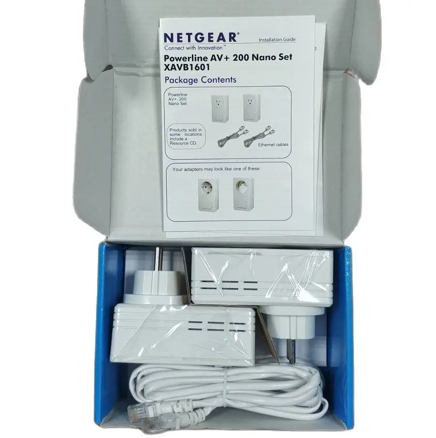 Комплект PLC адаптеров NetGear Powerline AV+ 200 Nano Set | Компьютеры и офис