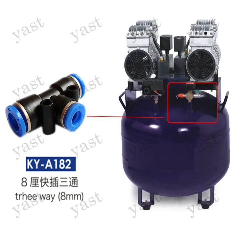 Стоматологический трехсторонний пластиковый материал для клапана воздушного