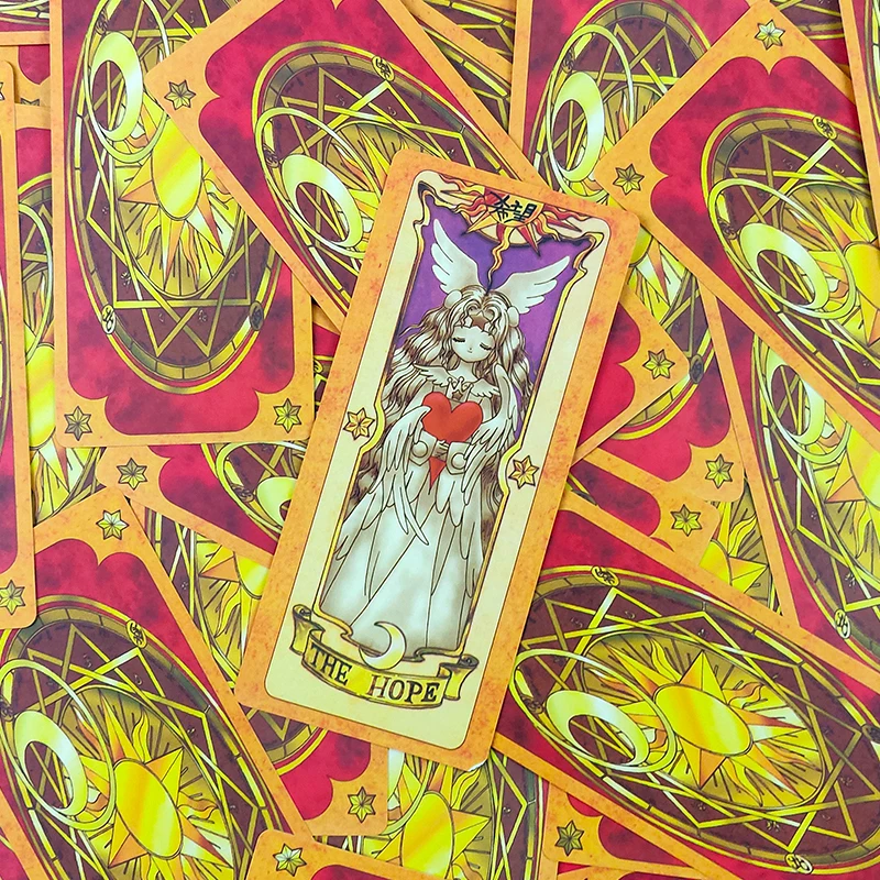 Кардкоподгузник кардкоподгузник карточки Сакура clow Таро книги косплей |