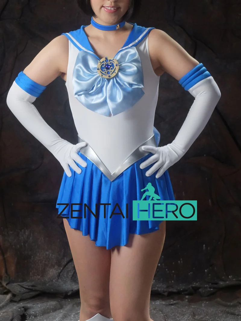 Новый сексуальный костюм для косплея японского аниме красивой девушки из лайкры