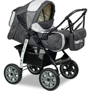 Stroller transformer Alis Amelia IAM 05 (Gray + Gray) Three Wheels Baby Strollers Accessories Mother Kids |