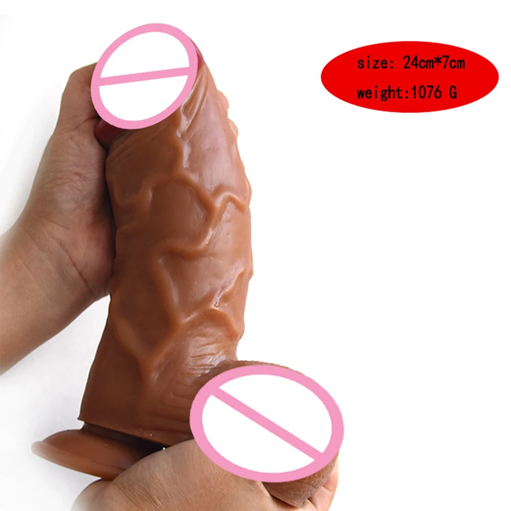 LUUK супер огромная Анальная пробка на присоске большой анальный фаллоимитатор