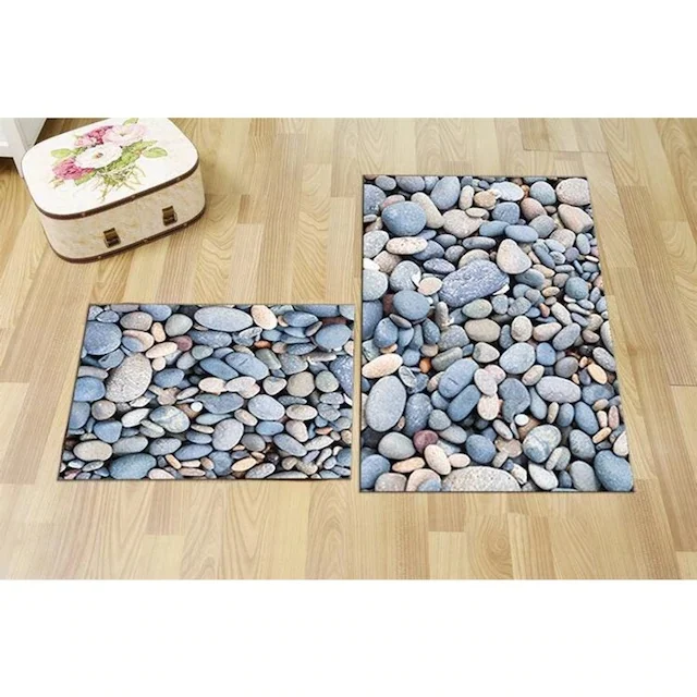 

Herms Pebble Stone Bathroom Toilet Seat Pad 60x10060x50 367860361