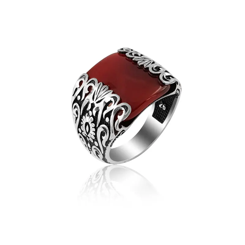 925 Silver Tribal Ertugrul Ring for Men