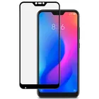 Защитное стекло для Redmi 6 pro Mi A2 Lite, черная рамка, 2,3,5 шт. с отступом от краев