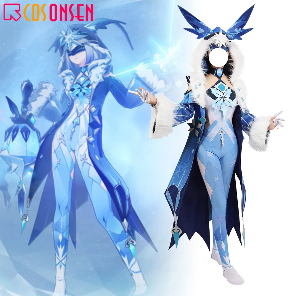 Genshin Impact Cryo Cicin Mage Cosplay Costume COSPLAYONSEN Adult Halloween Full Set Custom Made
