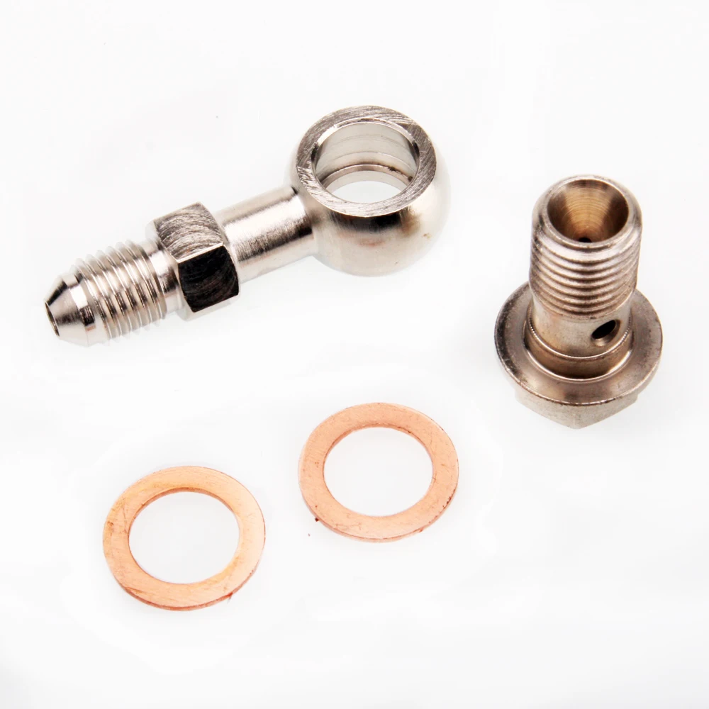Kinugawa Turbo подача масла банджо-Болт Комплект M12x1.5mm w/1,5 мм ограничитель для VOLVO/для SAAB TD04L TD04H TD04HL