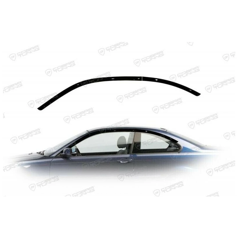 Дефлекторы окон Cobra Tuning B23999 на авто BMW 3 Coupe 2 door E46 1999-2006 4 шт./комп. ветровики от дождя