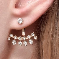 fashion earrings for women 2021 luxury shinning tree design rhinestones earrings gift jewelry rg0349