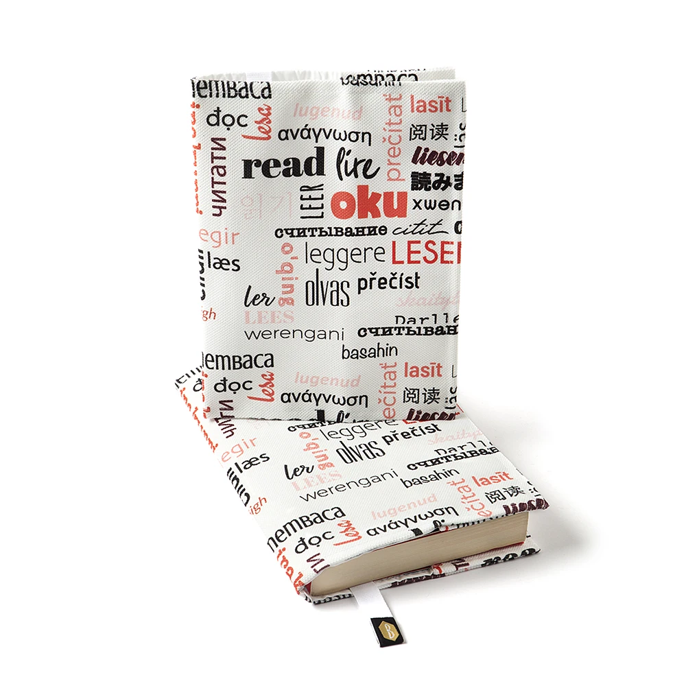 Чтение напечатанный дизайн тканевая книжная Обложка рукав книжные подарки