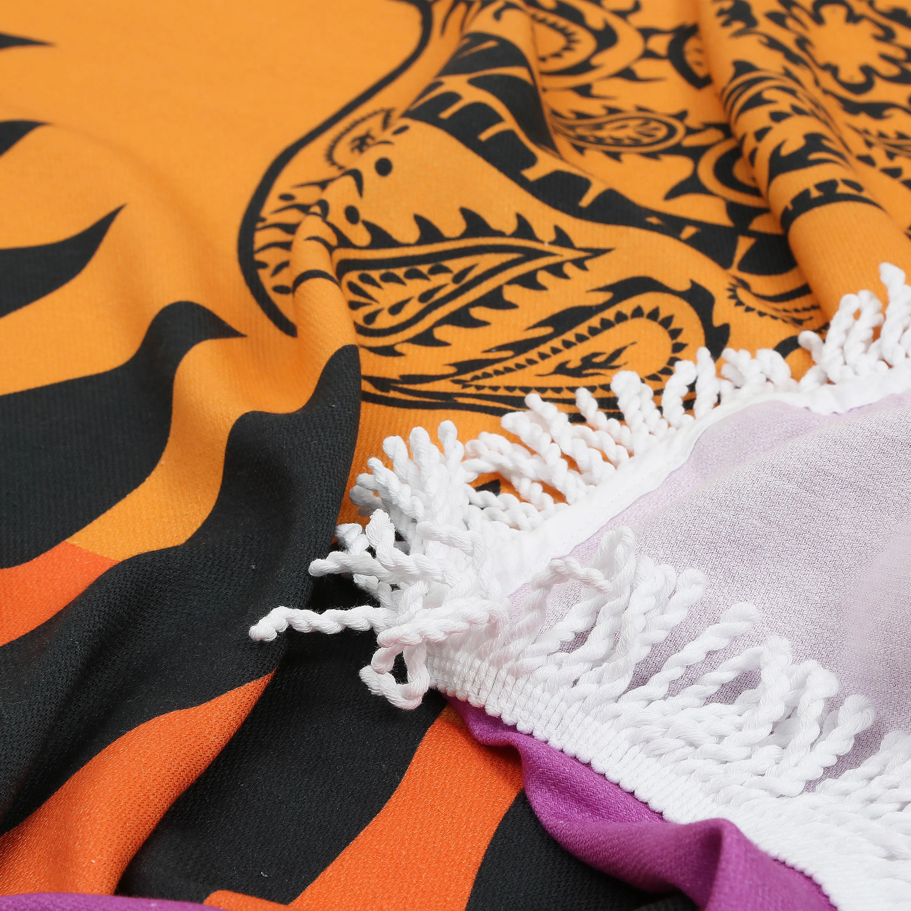 Турецкое круглое одеяло многофункциональное покрывало из 100% натурального