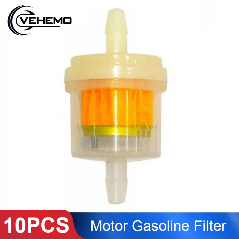 10 шт. 6 7 мм бензиновый фильтр для газового топлива мотоцикла универсальные
