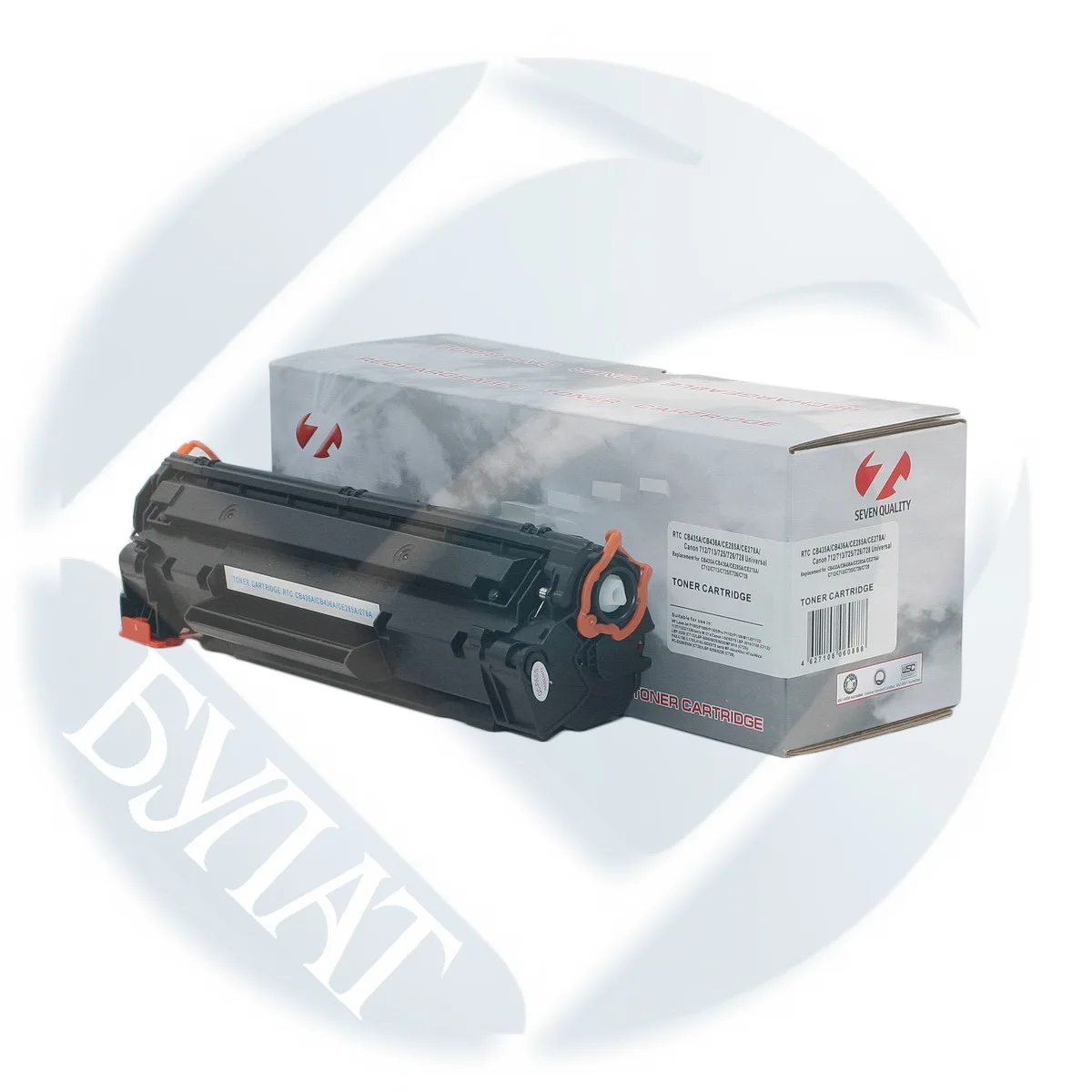 Тонкий картридж CB435A CB436A HP LJ P1005 P1505 P1102 P1560 CE285A CE278A универсальный (2k) 7Q P1009