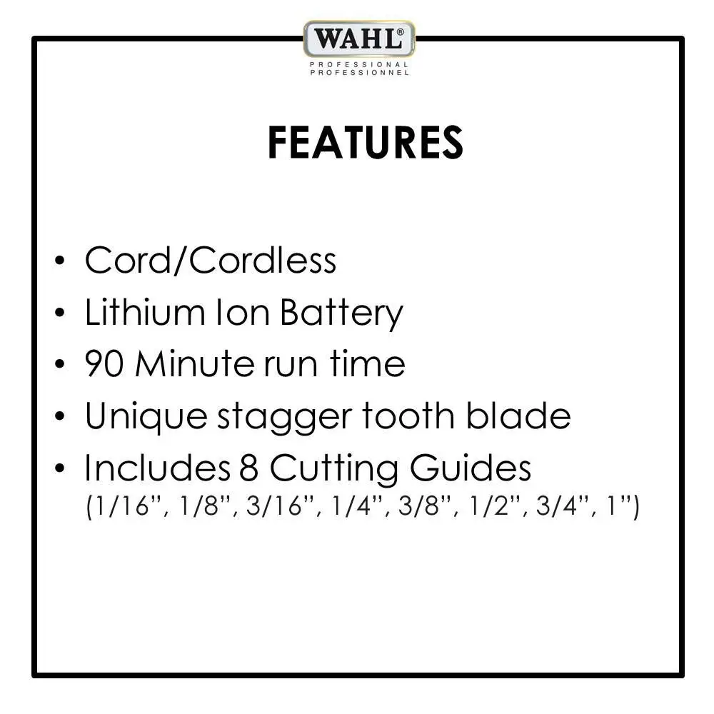 

Wahl 8148 Cordless Magic Clip Professional Cordless & Wireless Hair Clipper