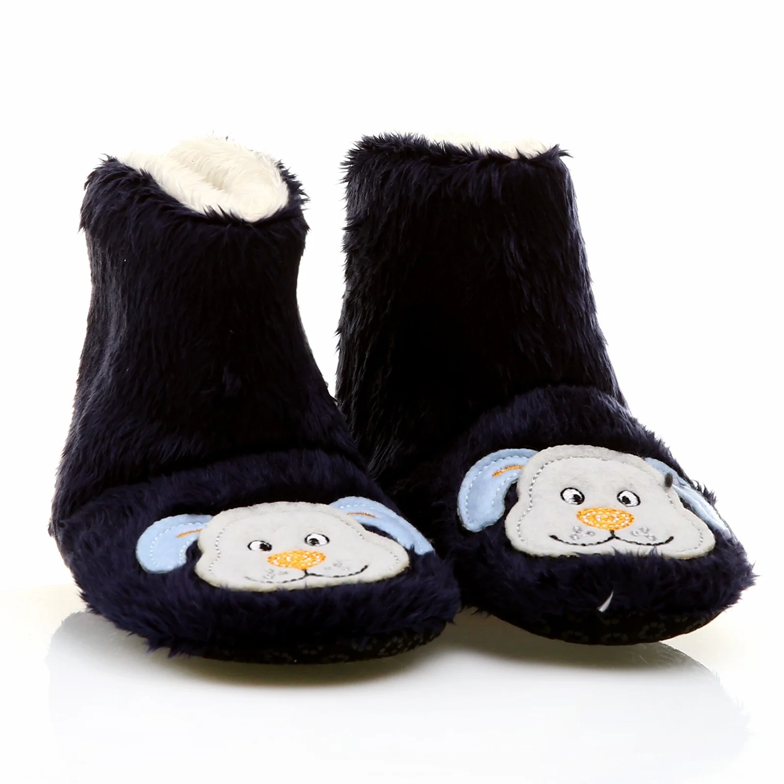 Ebebek HelloBaby/удобные домашние ботинки с вышивкой для малышей