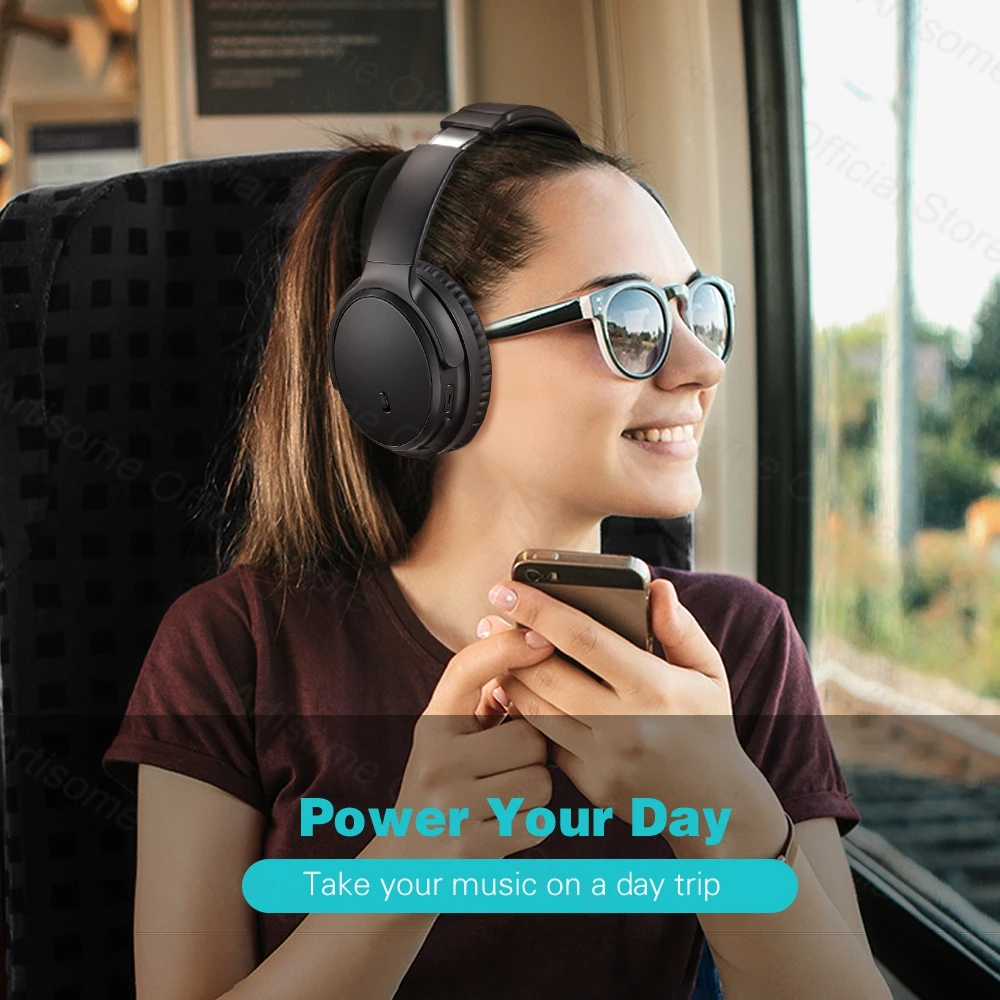 Bluetooth наушники с активным шумоподавлением и микрофоном|Наушники гарнитуры| |