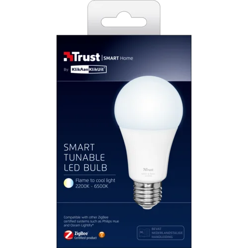 Интеллектуальная LED лампа Trust 71156 ZIGBEE cold/hot ZLED-TUNE9 E27 | Электроника