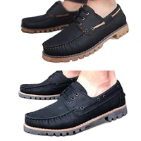 mens black lace up classic shoes summer orthopedic perfect comfortable sweatproof odorless flexible sole 1st class material
