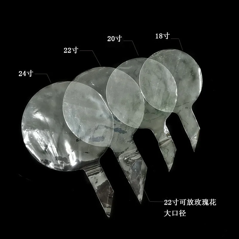 

50 Pack of Transparent Bobo Balloons Accessories18 20 22 24inch Clear Inflatable Air Helium Globos Baby Shower Decor Balloons