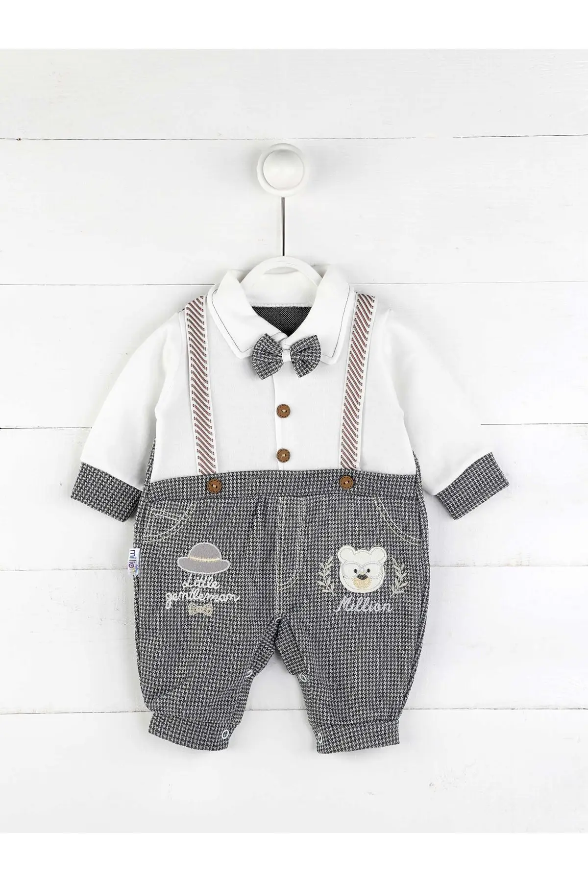 Серые сезонные Комбинезоны для маленьких мальчиков|Комплекты одежды| |