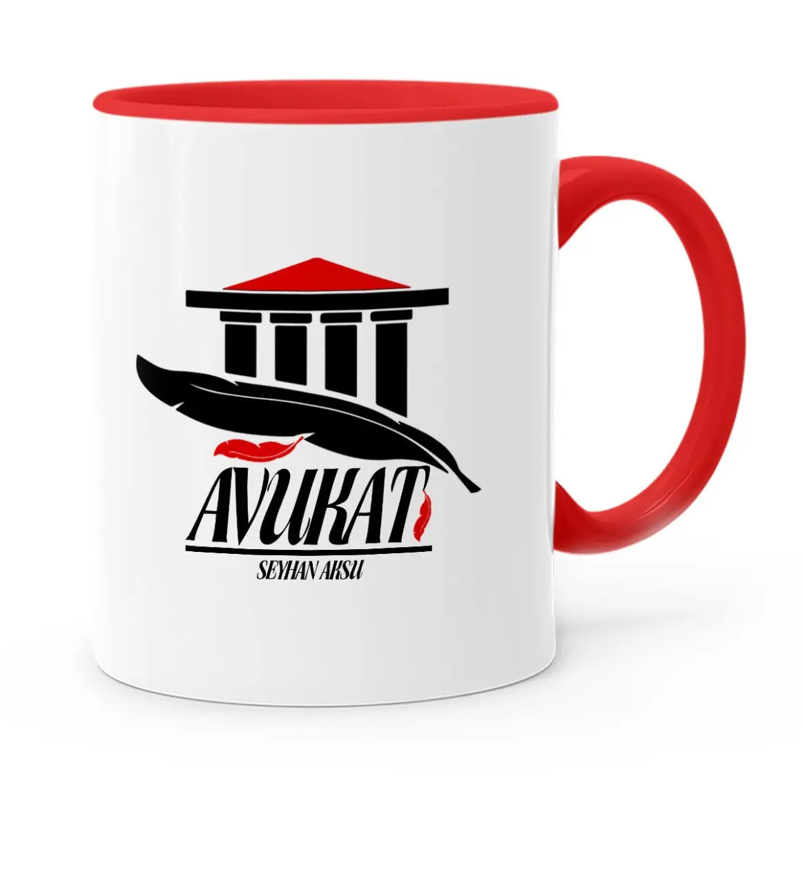 

Personalized Professional Attorney Red Mug Cup-7