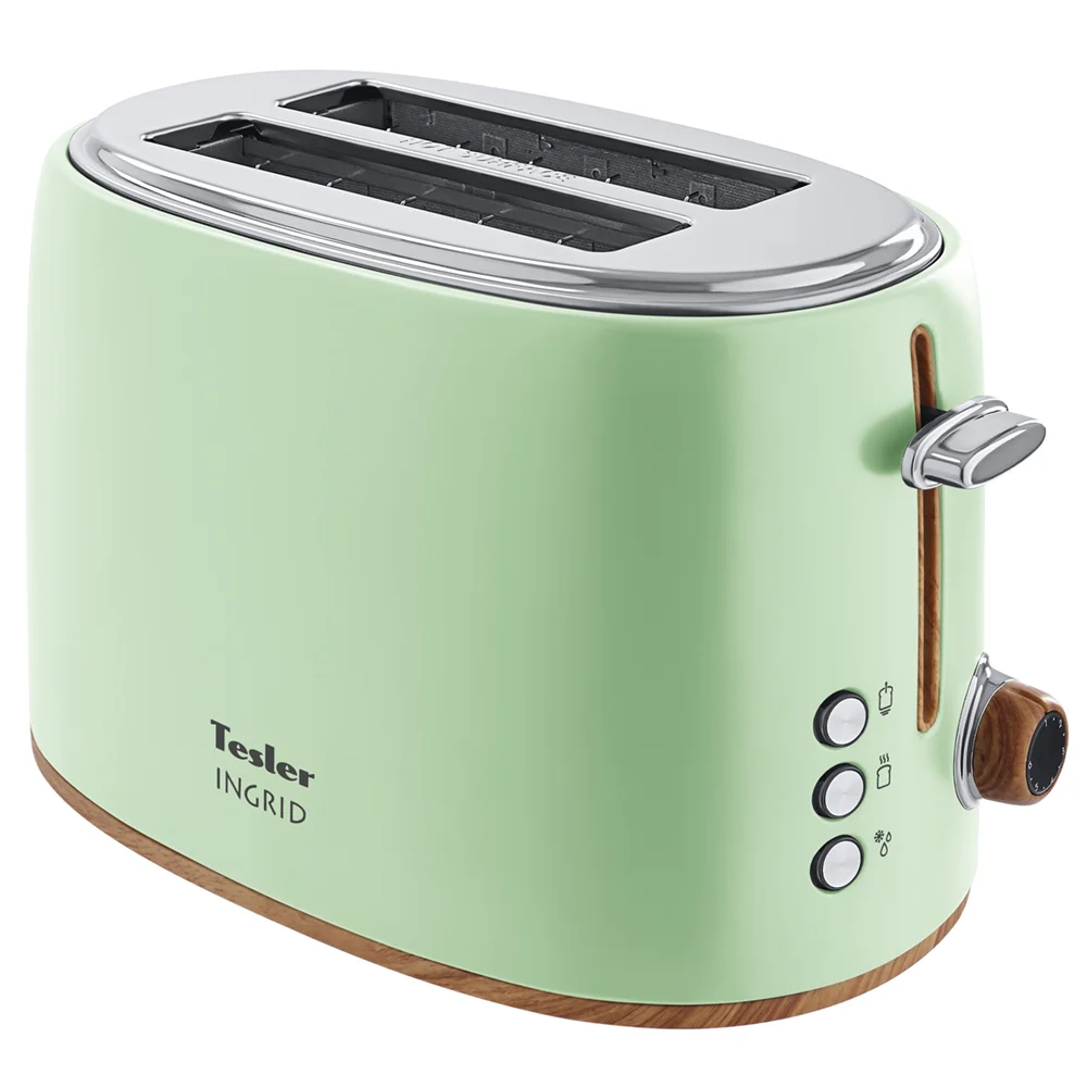 Тостер TESLER TT-240 GREEN | Бытовая техника