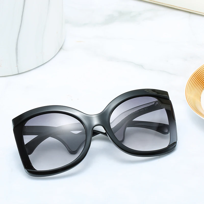 FC оптика роскошные HD поляризованные женские солнцезащитные очки модные круглые