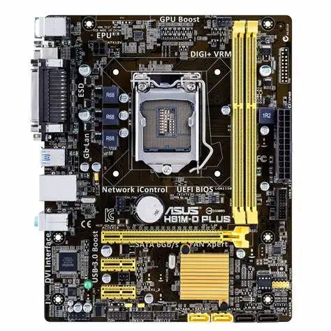 

Asus H81M-D PLUS 1150 Motherboard DDR3 For Intel H81 PCI-E 2.0 SATA III USB3.0 Micro ATX Motherboard For Inthel Xeon E3-1240 V3