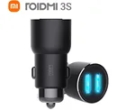Автомобильное зарядное устройство Xiaomi ROIDMI 3S с Bluetooth и FM-передатчиком, 5 В, 3,4 А