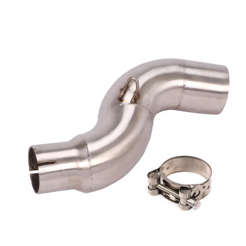 Mid Pipe For Honda CTX700 CTX800 Any Years Motorcycle Exhaust Pipe Middle Link Tube Slip On 51mm Mufflers Stainless Steel enlarge