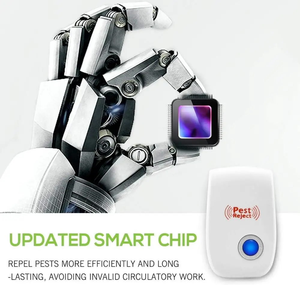 Ультразвуковой Отпугиватель вредителей 2020 модернизированное электронное