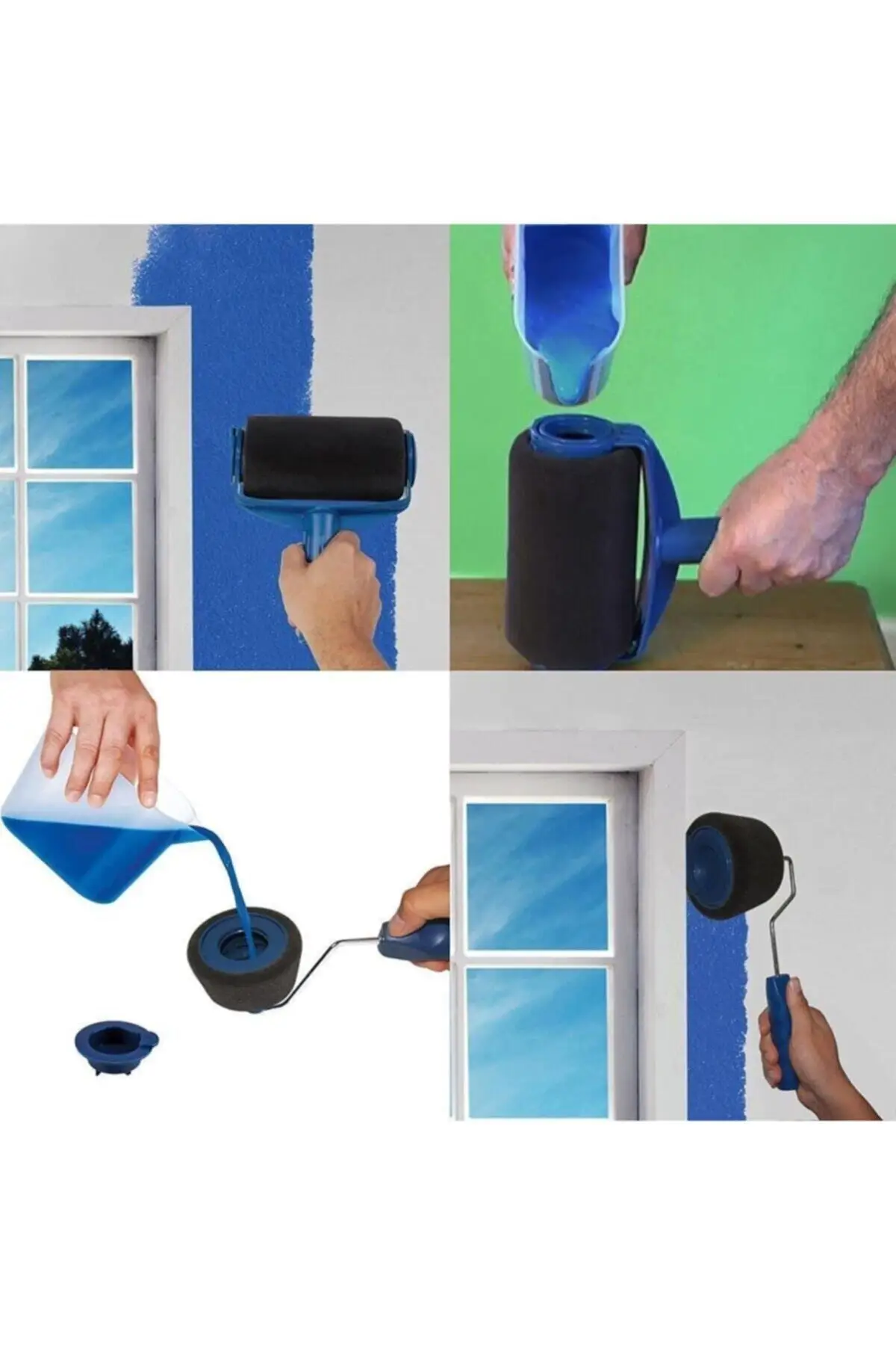 

YENİ ÜRÜNPaint Roller Damlatmayan Boya Rulosu Duvar Boyama Fırçası Seti