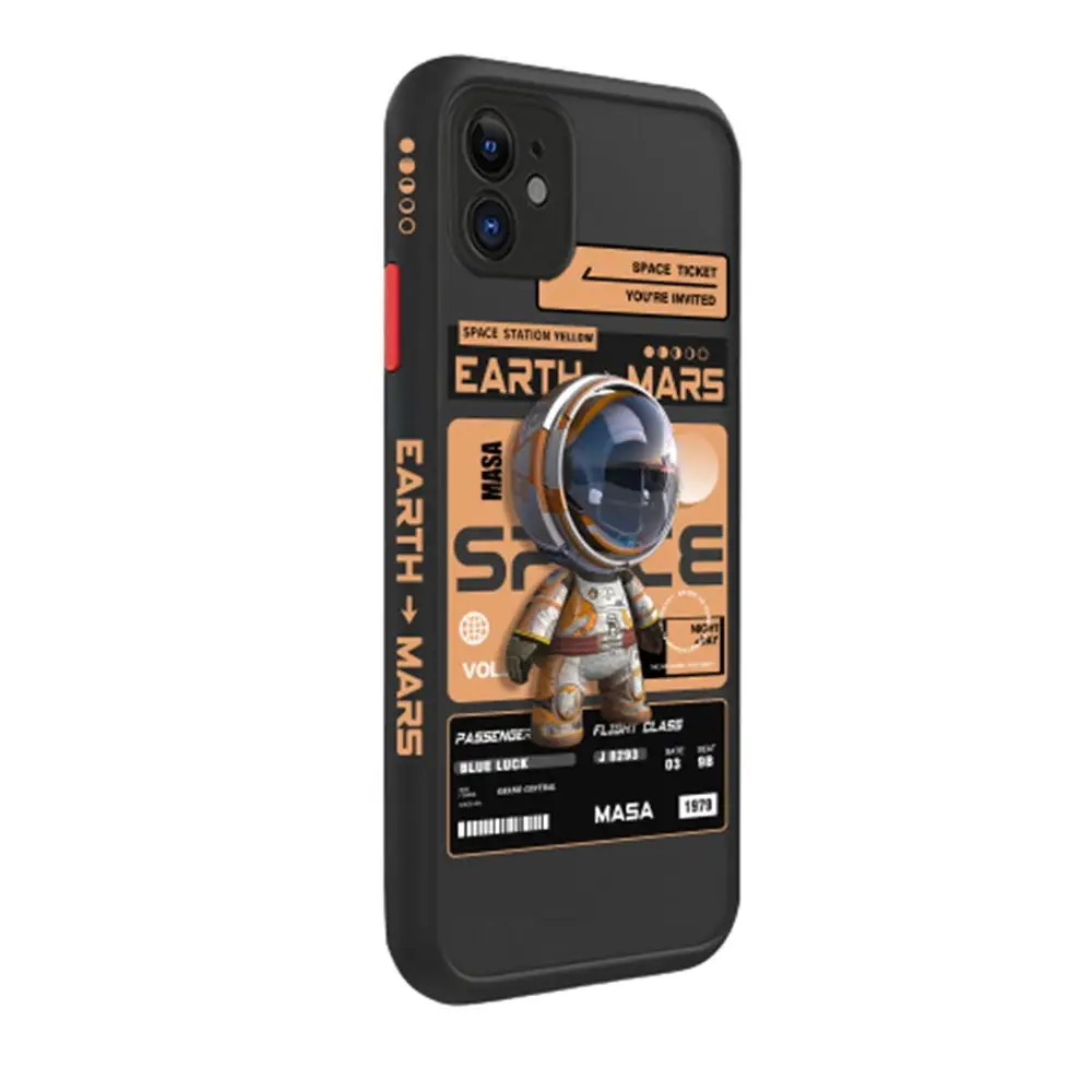 

NONE Shockproof Full Protection Soft Cover For iPhone 7 8Plus 2020SE Silicone Soft Case iPhone 11 12 Pro MAX Mobile Phone Case