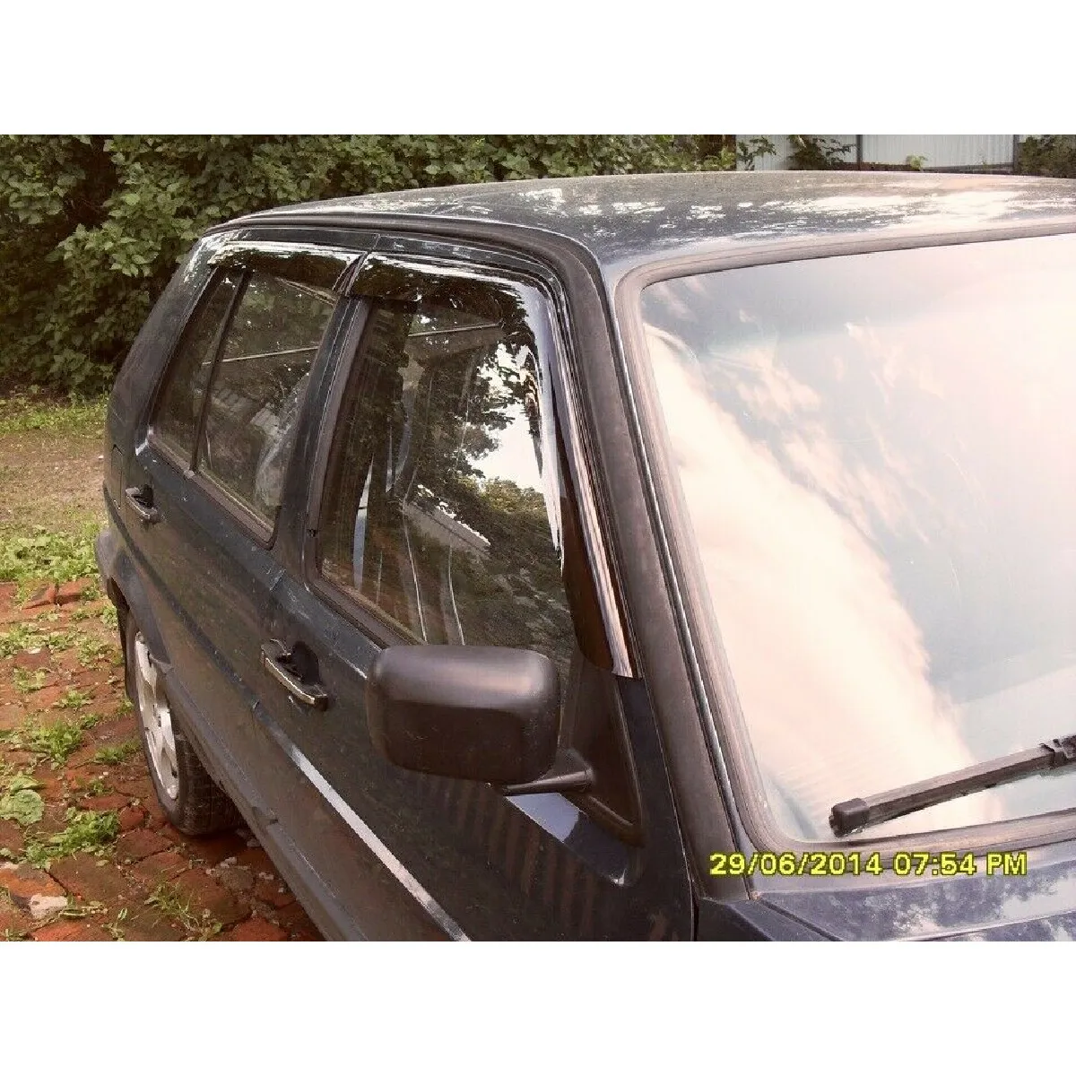 Дефлекторы окон Cobra Tuning V22783 на авто VW Golf 2 II Hb Hatchback 5d 1983-1992 4 шт./комп. ветровики от