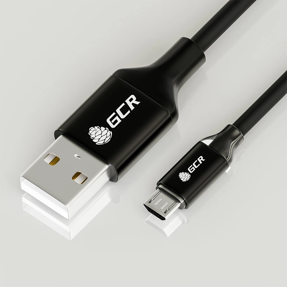 GCR Кабель зарядка Micro USB fast charge LED для Samsung быстрая телефона микро Xiaomi провод на Android