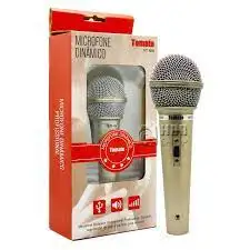 

Microfone Profissional Com Fio 3M Mt-1010 Tomate original NF