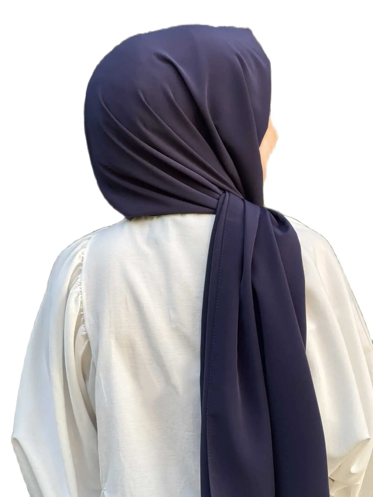 Черный Дубай Турция Для женщин Молитва Хиджаб Платок с шалью Müslim Hijab Fashıon