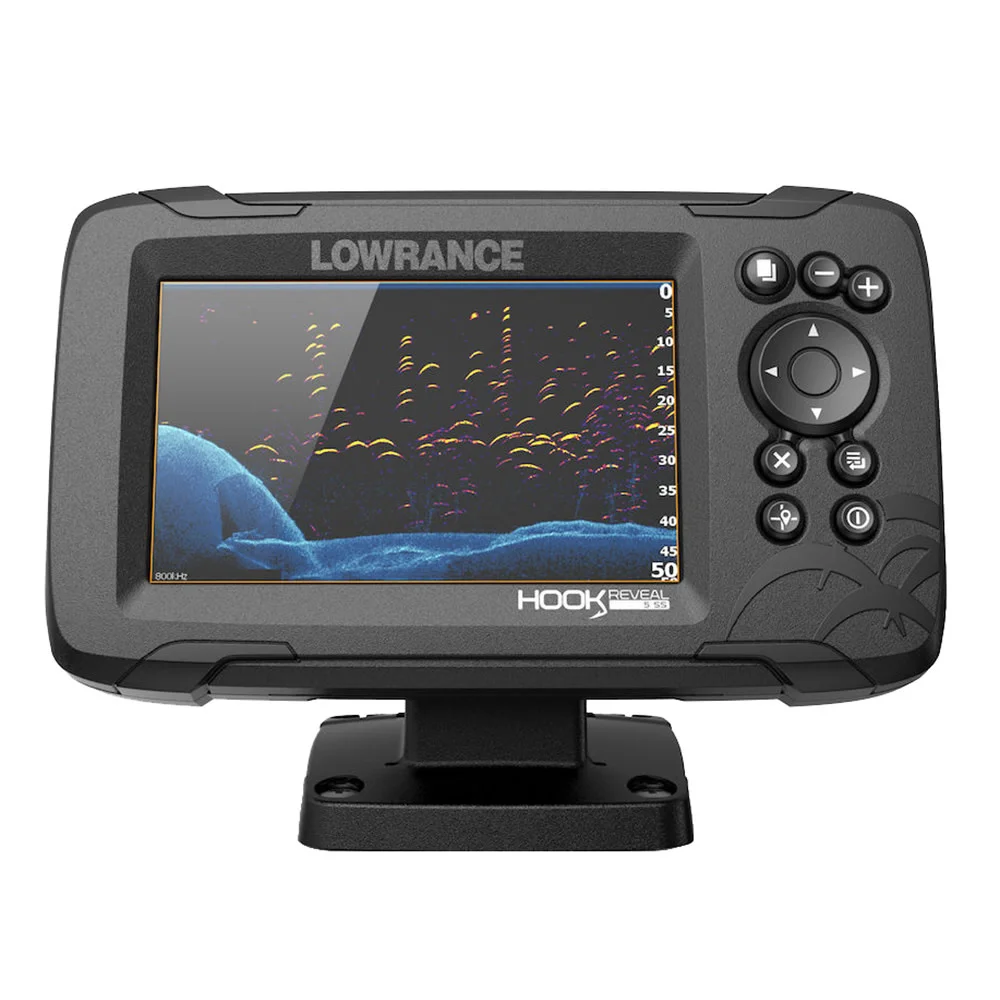 Эхолот Lowrance Hook Reveal 5 SplitShot 83/200 (000-15504-001) официальная гарантия 18 мес. | Спорт и